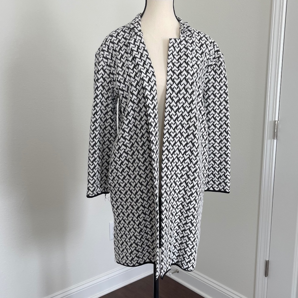 Herringbone Philosophy Jacket - Sweater Jacket - … - image 1